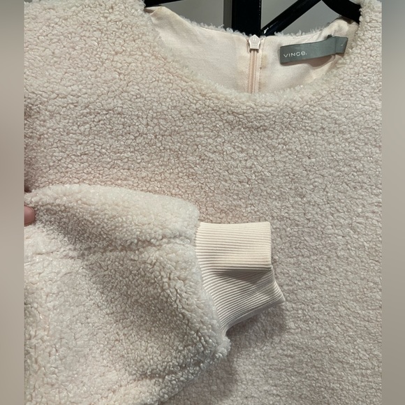 Vince boucle teddy sweatshirt - Picture 5 of 6